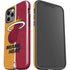 NBA Miami Heat Canvas iPhone 12 Pro Impact Case