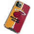 NBA Miami Heat Canvas iPhone 12 Pro Max Clear Case