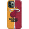NBA Miami Heat Canvas iPhone 12 Pro Max Impact Case