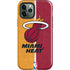 NBA Miami Heat Canvas iPhone 12 Pro Max Impact Case