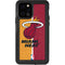 NBA Miami Heat Canvas iPhone 12 Pro Waterproof Case
