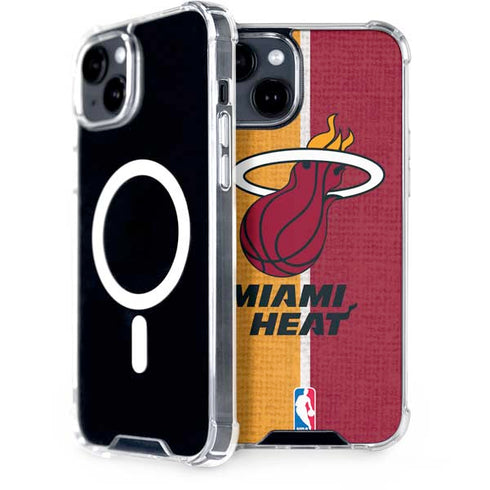 NBA Miami Heat Canvas iPhone 13 MagSafe Case