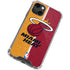 NBA Miami Heat Canvas iPhone 13 Mini Clear Case