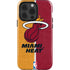 NBA Miami Heat Canvas iPhone 13 Pro Impact Case