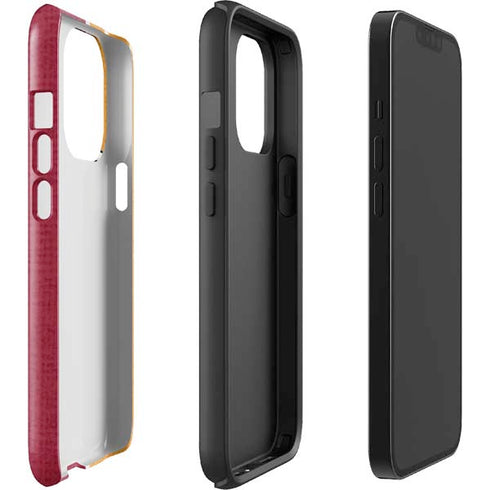 NBA Miami Heat Canvas iPhone 13 Pro Impact Case