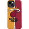 NBA Miami Heat Canvas iPhone 14 Plus Impact Case