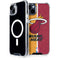 NBA Miami Heat Canvas iPhone 14 Plus MagSafe Case