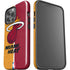 NBA Miami Heat Canvas iPhone 15 Pro Max Impact Case
