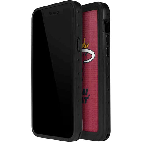 NBA Miami Heat Canvas iPhone 14 Pro Max Waterproof Case