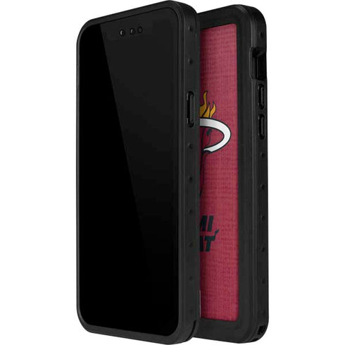 NBA Miami Heat Canvas iPhone 14 Pro Waterproof Case