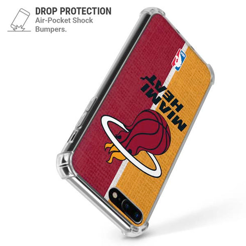 NBA Miami Heat Canvas iPhone 7/8 Plus Clear Case