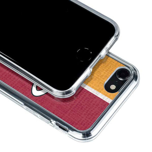 NBA Miami Heat Canvas iPhone SE (2nd & 3rd Gen) Clear Case