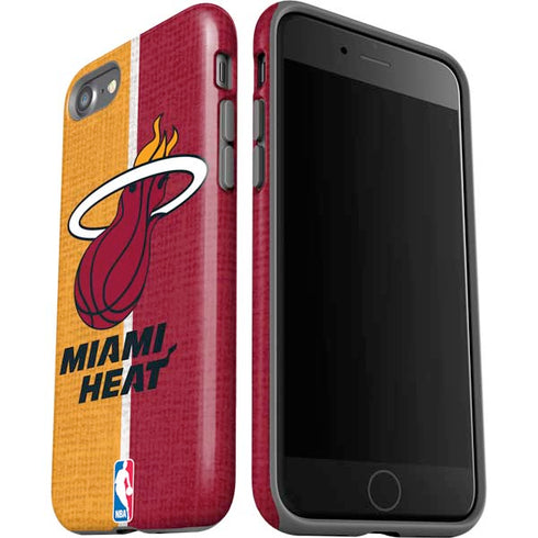 NBA Miami Heat Canvas iPhone SE (2nd & 3rd Gen) Pro Case