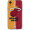 NBA Miami Heat Canvas iPhone XR Skin