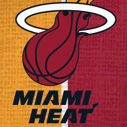 NBA Miami Heat Canvas iPhone XS Pro Case