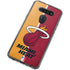 NBA Miami Heat Canvas LG K51/Q51 Clear Case