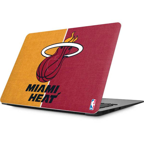 NBA Miami Heat Canvas Apple MacBook Skin