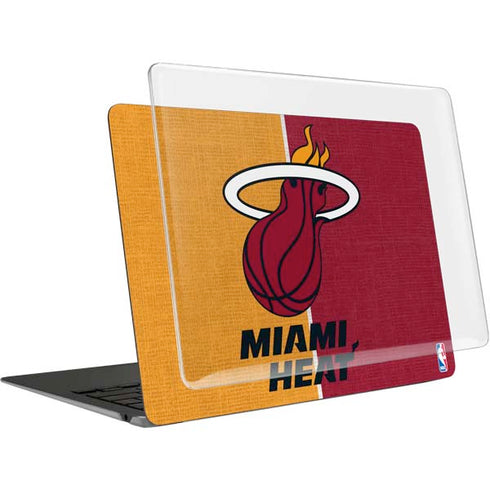 NBA Miami Heat Canvas MacBook Air 13in (2020) Case plus Skin