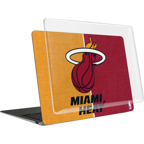 NBA Miami Heat Canvas MacBook Air 13in M1 (2021) Case plus Skin