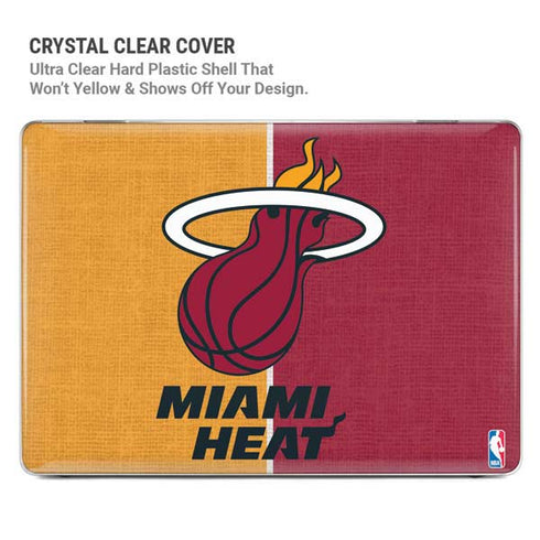 NBA Miami Heat Canvas MacBook Air 13in M1 (2021) Case plus Skin