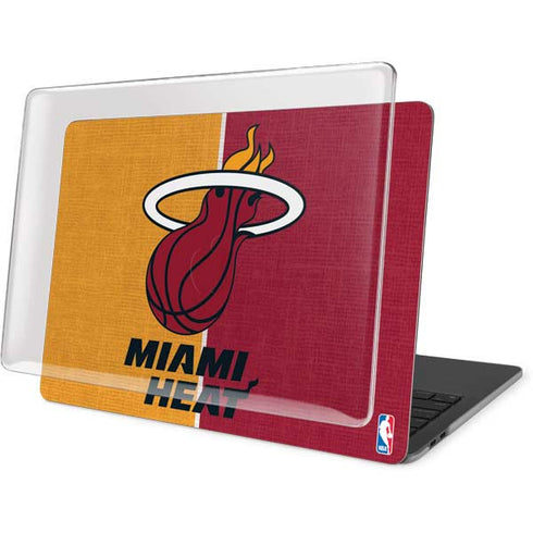 NBA Miami Heat Canvas MacBook Pro 15in (2016-19) Case plus Skin
