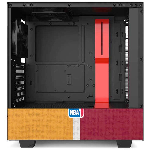 NBA Miami Heat Canvas NZXT H510 Compact ATX Mid-Tower Case Skin