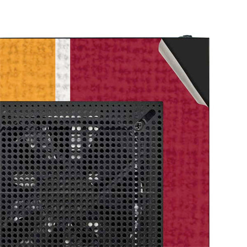 NBA Miami Heat Canvas NZXT H510 Compact ATX Mid-Tower Case Skin