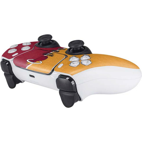 NBA Miami Heat Canvas PS5 Controller Skin