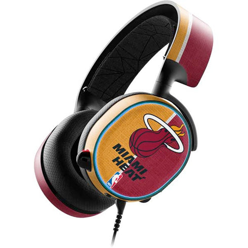 NBA Miami Heat Canvas SteelSeries Arctis 3 Skin