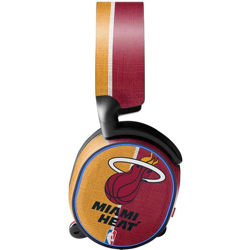 NBA Miami Heat Canvas SteelSeries Arctis 5 Skin