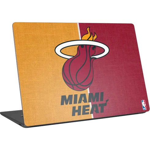 NBA Miami Heat Canvas Surface Laptop 4 15in Skin