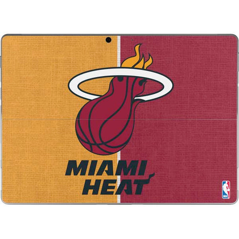 NBA Miami Heat Canvas Surface Pro 9 Skin