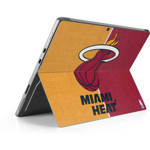 NBA Miami Heat Canvas Surface Pro 9 Skin