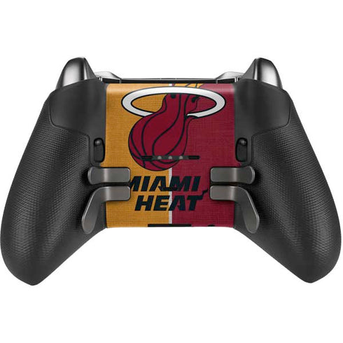 NBA Miami Heat Canvas Xbox Elite Wireless Controller Series 2 Skin