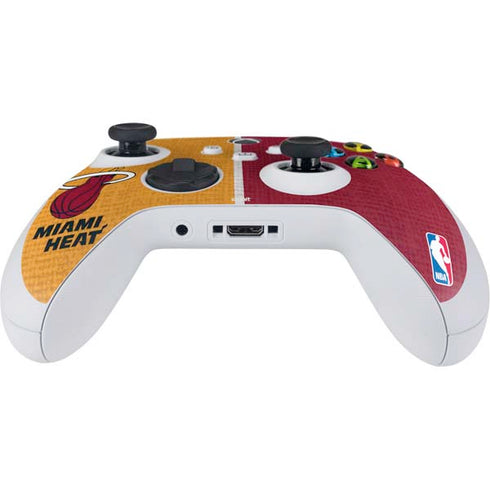 NBA Miami Heat Canvas Xbox Series S Controller Skin