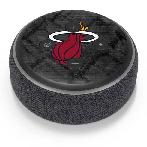 NBA Miami Heat Dark Rust Amazon Echo Dot Skin