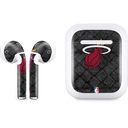 NBA Miami Heat Dark Rust Apple AirPods Skin