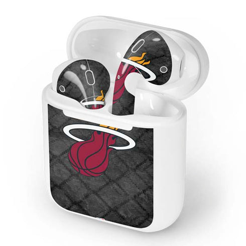 NBA Miami Heat Dark Rust Apple AirPods Skin