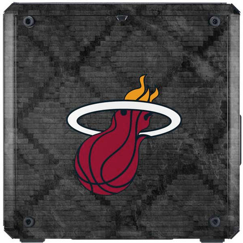 NBA Miami Heat Dark Rust Cooler Master MasterBox Q300L Mini Tower Skin