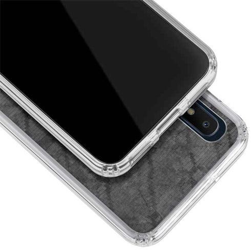 NBA Miami Heat Dark Rust Galaxy A10e Clear Case