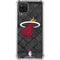NBA Miami Heat Dark Rust Galaxy A12 Clear Case