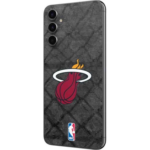 NBA Miami Heat Dark Rust Galaxy A14 5G Skin