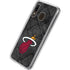 NBA Miami Heat Dark Rust Galaxy A20 Clear Case