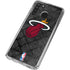 NBA Miami Heat Dark Rust Galaxy A21 Clear Case