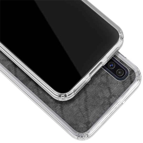 NBA Miami Heat Dark Rust Galaxy A50 Clear Case