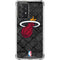 NBA Miami Heat Dark Rust Galaxy A52 5G Clear Case