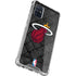NBA Miami Heat Dark Rust Galaxy A71 5G Clear Case