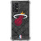 NBA Miami Heat Dark Rust Galaxy A72 5G Clear Case