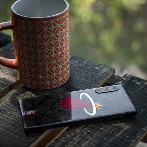 NBA Miami Heat Dark Rust Galaxy Note 10 Plus Skin