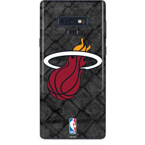 NBA Miami Heat Dark Rust Galaxy Note 9 Skin